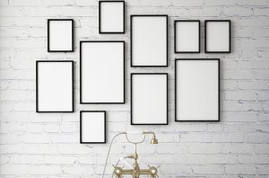 Using mirrors to enhance your aesthetic is great way to spruce up your bathroom!