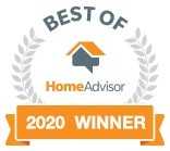 HomeAdvisor 2020 Winner