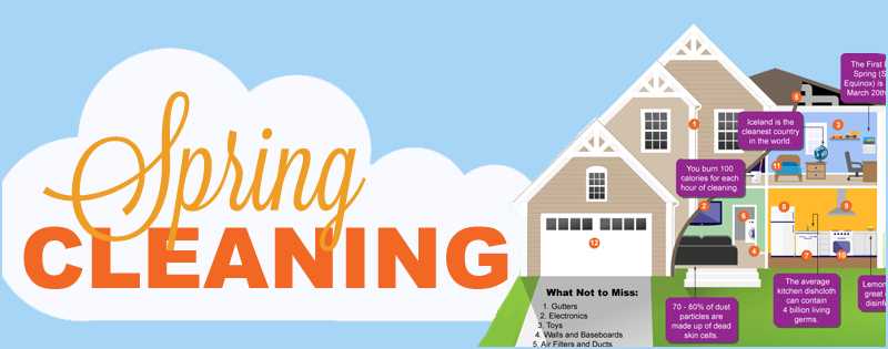 Spring Cleaning: What Not To Miss [infographic]