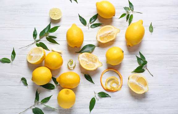 use lemons to clean garbage disposal