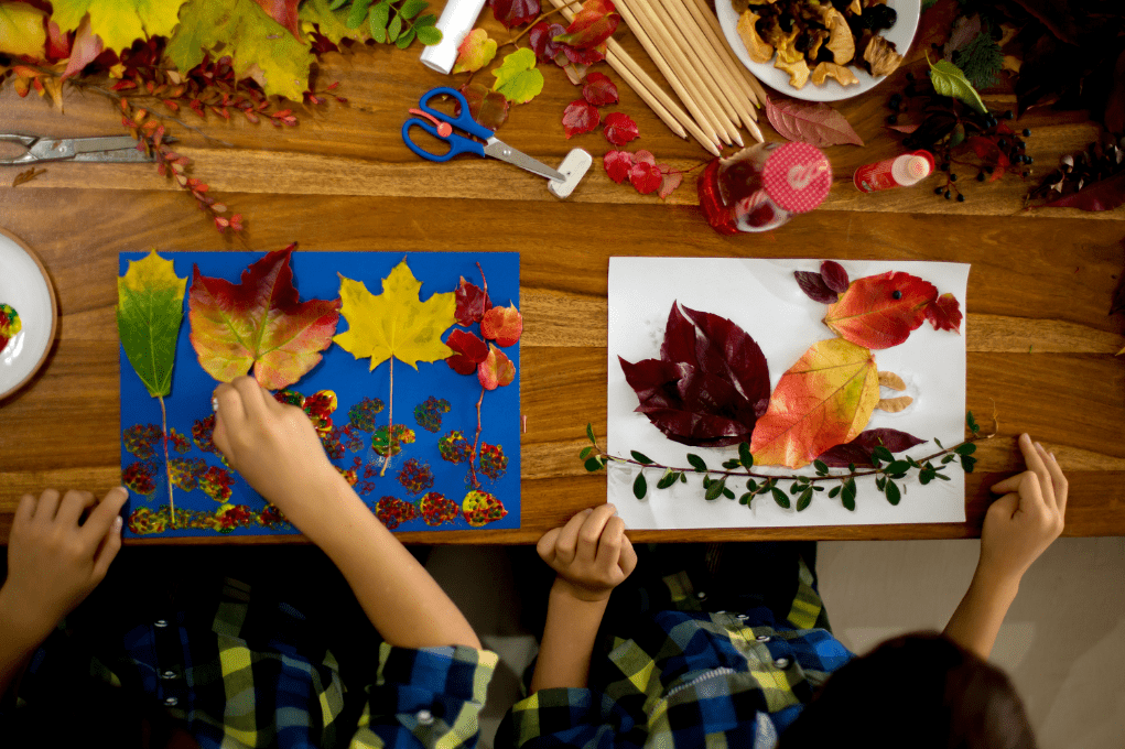 Leaf Crafts For The Family