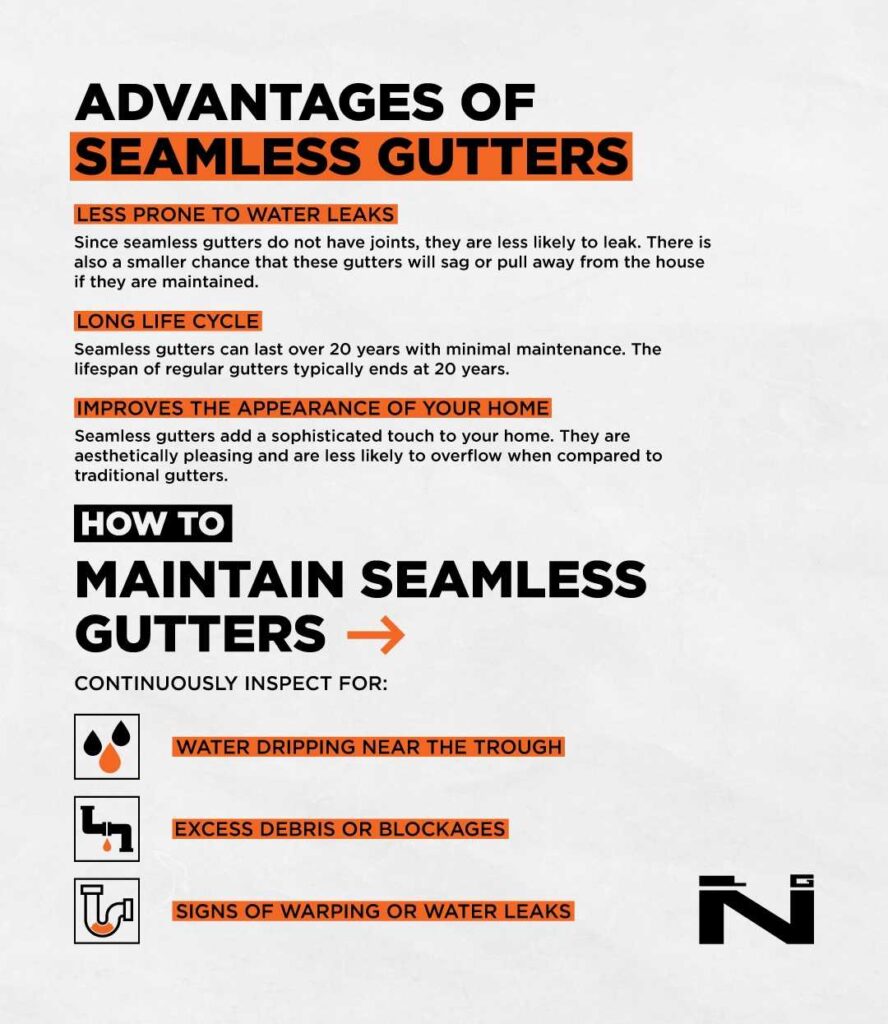 What Are Seamless Gutters? 3 Benefits And Applications