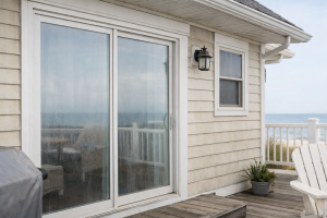 Beach house exterior cleaning