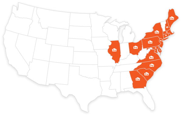 Pest Control Service Areas